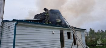 Пожар в Ангарском городском округе