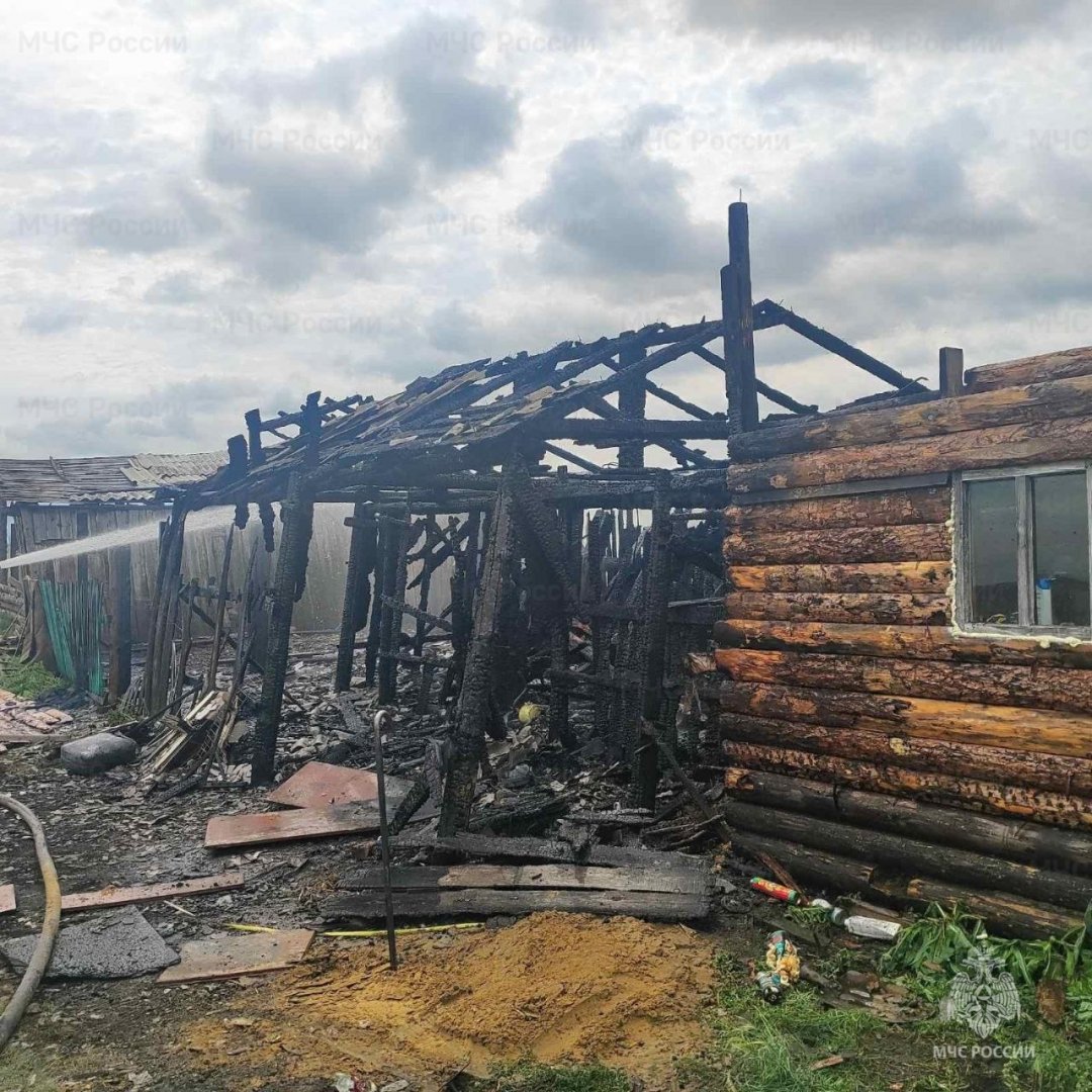 Пожар в Ангарском городском округе